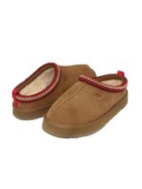 UGG Size 6 Unisex Kids Tazz Slippers - Chestnut (1143776K)